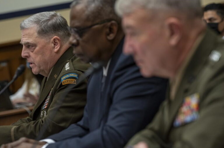 Generals Testify before the House Armed Service Committee