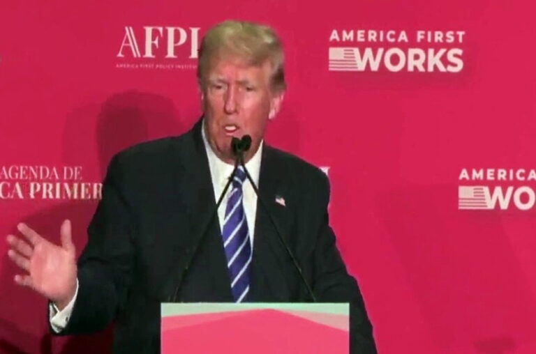 President Trump Speaks at the Hispanic Leadership Conference